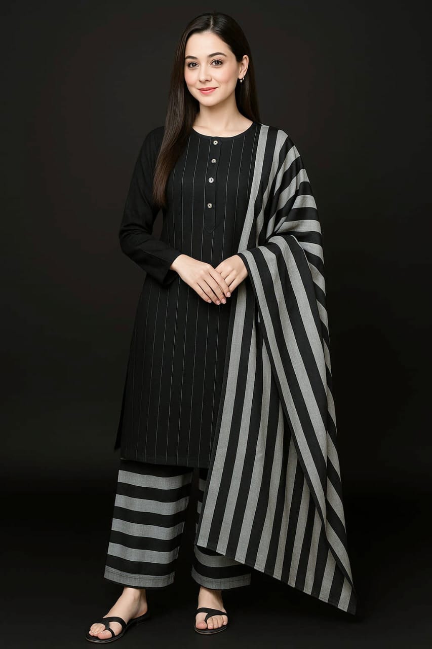 3PC Sussi Multani Khadi