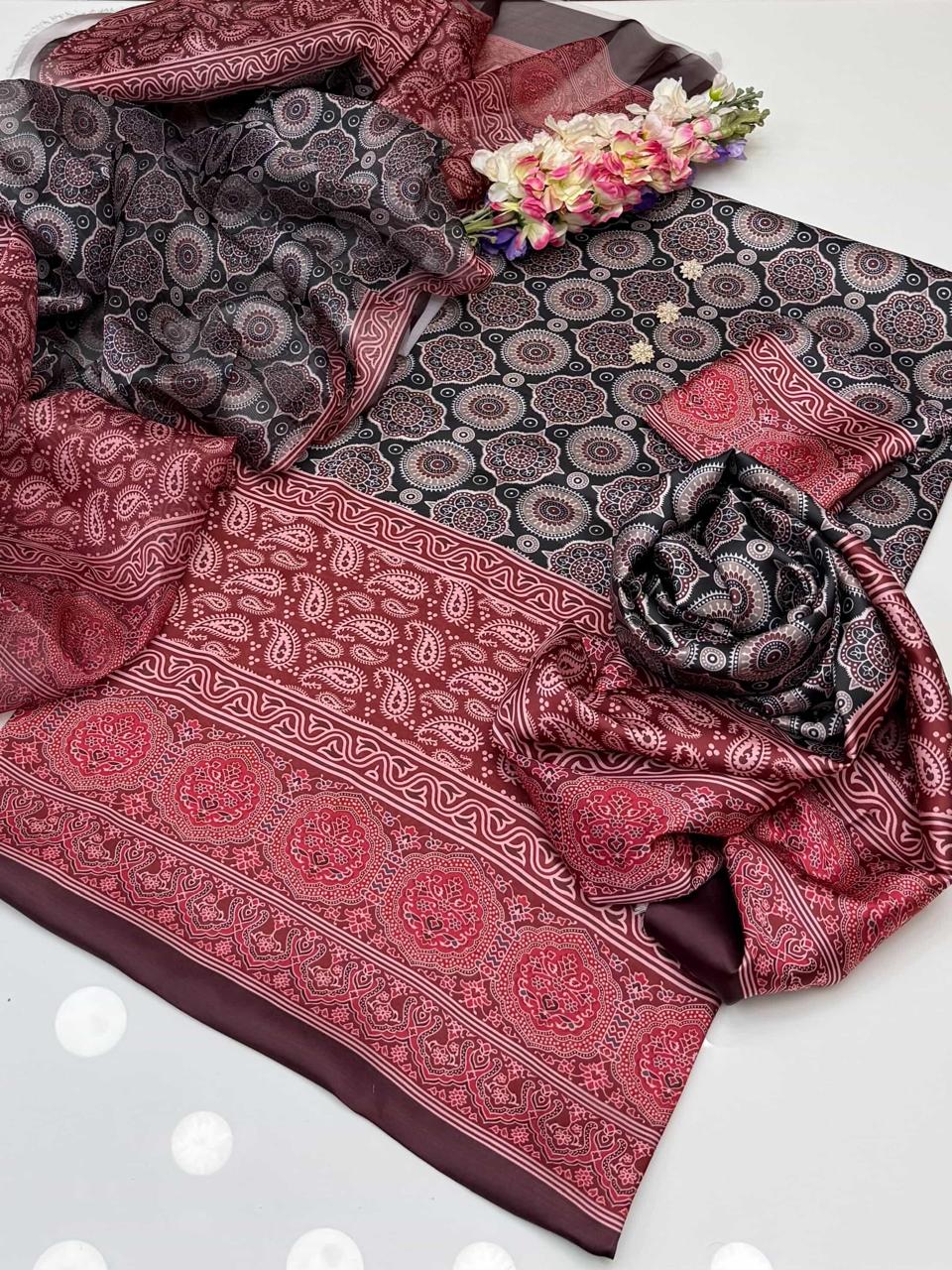 SHIMOSE SILK 3 PIECE SUIT