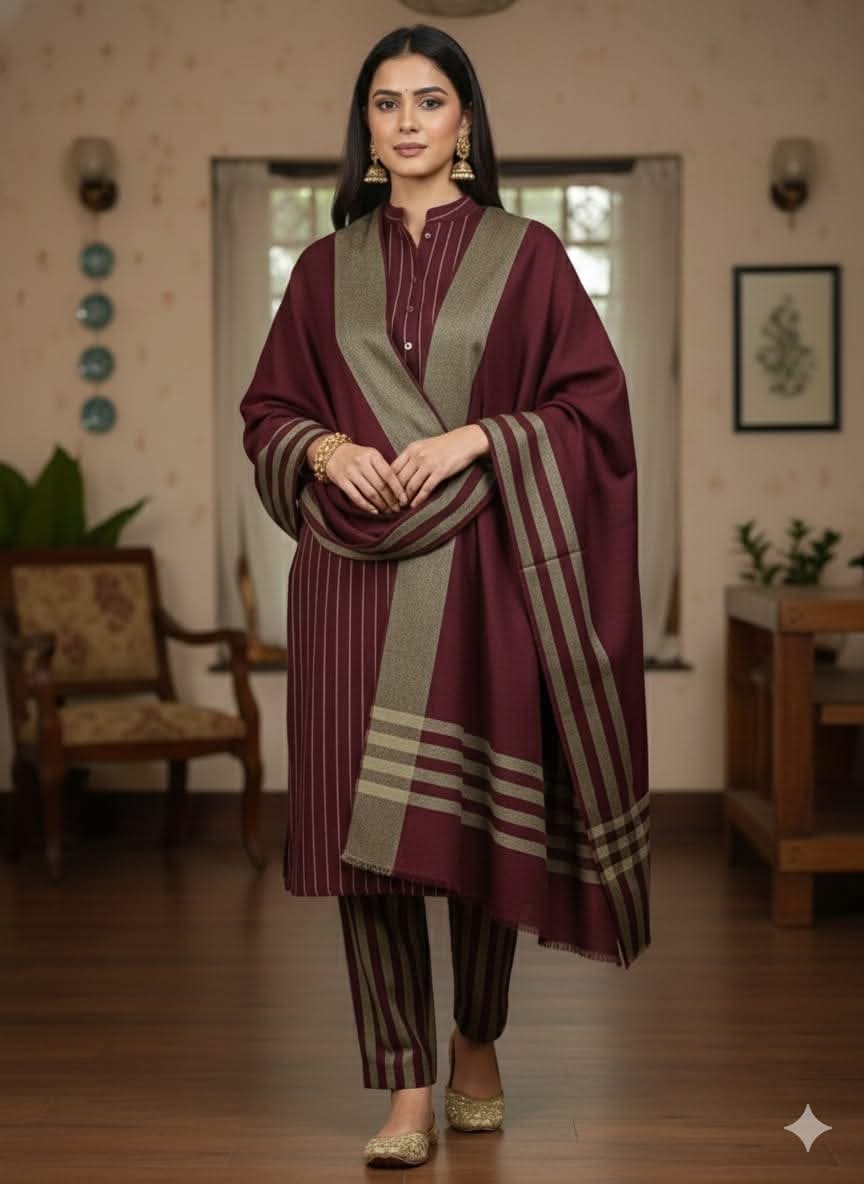3PC Sussi Multani Khadi