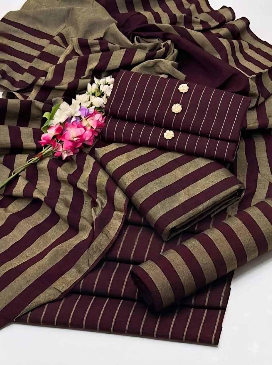 3PC Sussi Multani Khadi
