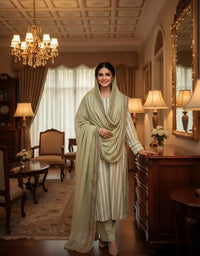 Premium Khaadi Lawn 3-Piece Suit