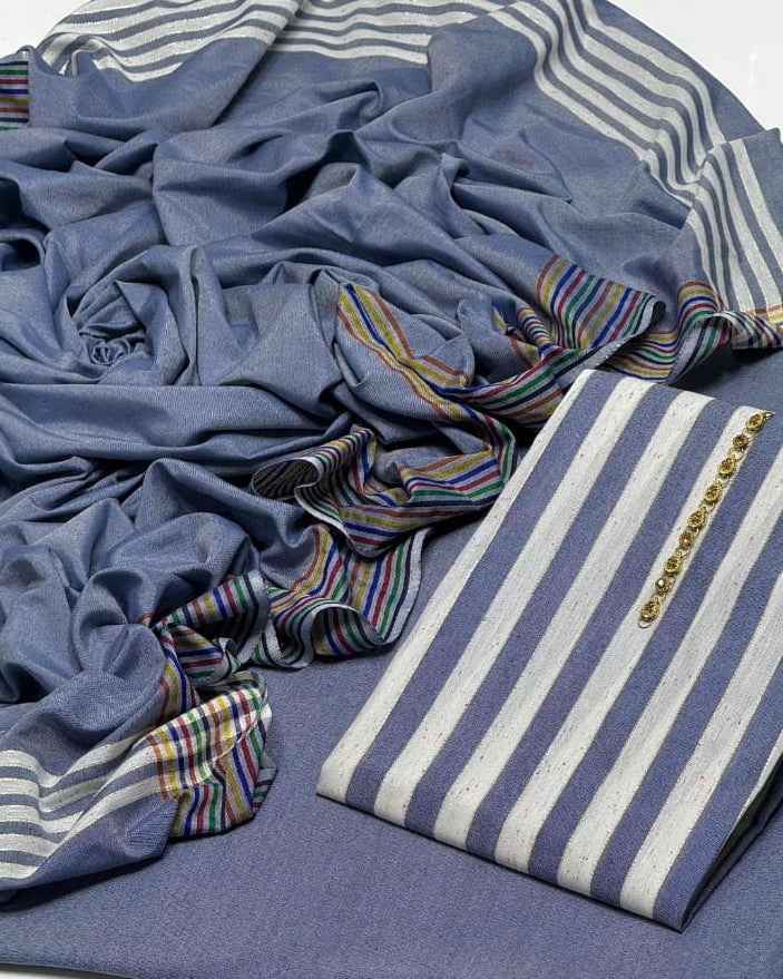 Premium Khaadi Lawn 3-Piece Suit