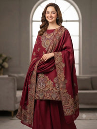 Kanni Embroidered 3PC Unstitched Lawn Suit